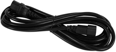 Rockville RCN16-10 10ft IEC ذكر إلى أنثى كابل وصلة الطاقة 16 AWG، بناء متين، مقاوم للتشابك، دعم سلسلة ديزي، لإضاءة المسرح وإعدادات DJ in Kuwait