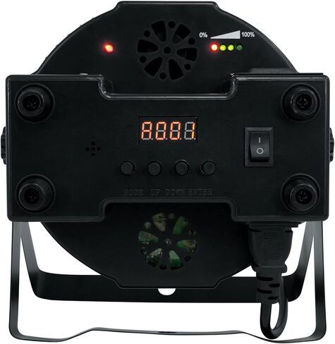 حزمة Rockville Battery PAR 6RF: 2X مصابيح LED RGBWA+UV لاسلكية DMX قابلة لإعادة الشحن مع جهاز تحكم عن بعد RF، حقيبة سفر RLB90 لمصباحين Par ووحدة تحكم وكابلات، 3 عناصر in Kuwait