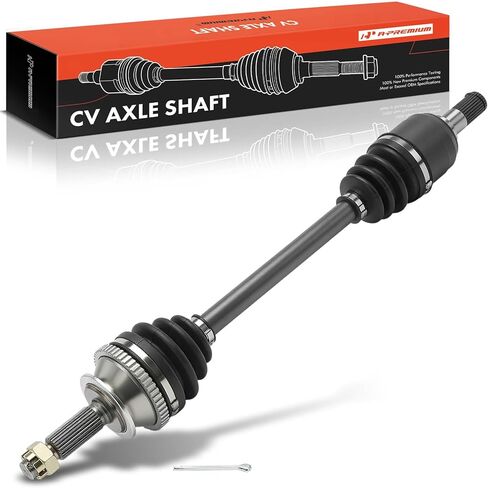A-Premium CV Axle Shaft Assembly - Compatible with Hyundai Santa Fe 2001 2002 2003 2004, 2.4L 2.7L - Front Left Driver Side, Replace# 4950026310, 4950026311 in Saudi Arabia