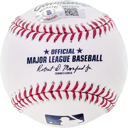 Miguel Vargas Autographed Official M.L.B Baseball Los Angeles Dodgers Full Name Beckett BAS Witness Stock #207563 in Saudi Arabia