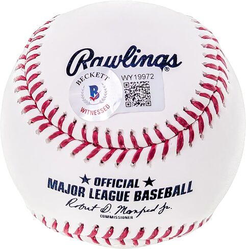 Miguel Vargas Autographed Official M.L.B Baseball Los Angeles Dodgers Full Name Beckett BAS Witness Stock #207563 in Saudi Arabia