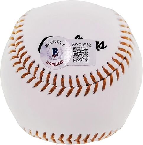 Ken Griffey Jr. Autographed Official Gold Glove Logo Baseball Mariners Beckett BAS QR in Saudi Arabia