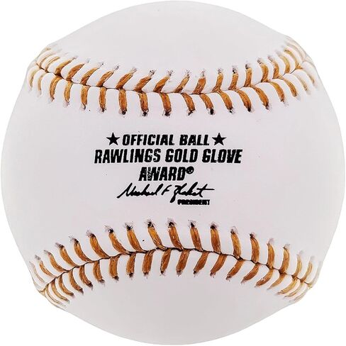 Ken Griffey Jr. Autographed Official Gold Glove Logo Baseball Mariners Beckett BAS QR in Saudi Arabia