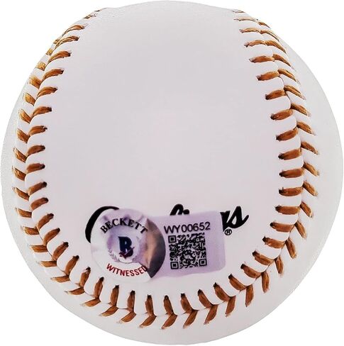 Ken Griffey Jr. Autographed Official Gold Glove Logo Baseball Mariners Beckett BAS QR in Saudi Arabia