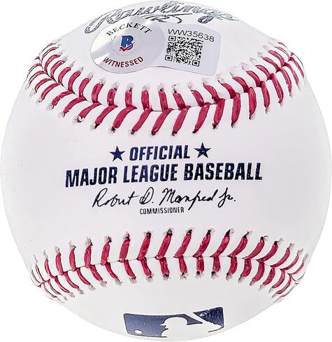 Miguel Vargas Autographed Official M.L.B Baseball Los Angeles Dodgers Beckett BAS Witness Stock #207564 in Saudi Arabia
