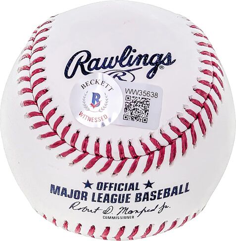 Miguel Vargas Autographed Official M.L.B Baseball Los Angeles Dodgers Beckett BAS Witness Stock #207564 in Saudi Arabia