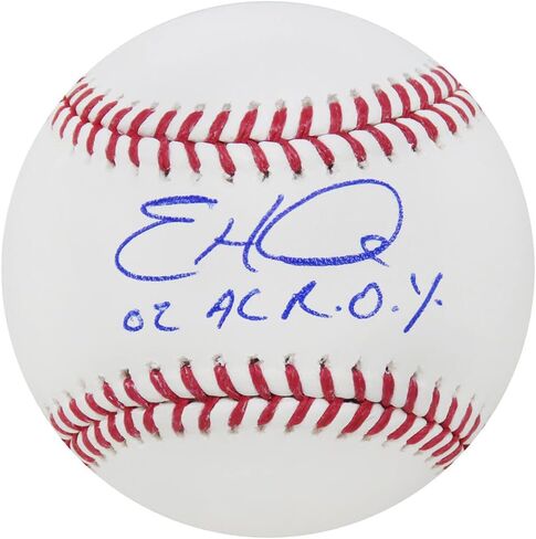 إريك هينسكي وقع رسميًا M.L.B Baseball w/02 AL ROY - شوارتز موثق in Saudi Arabia