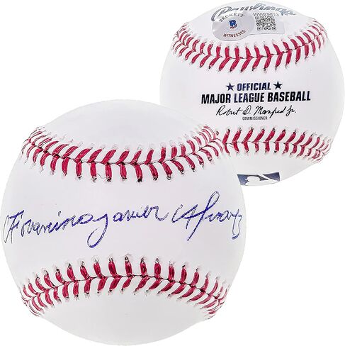 Francisco Alvarez Autographed Official M.L.B Baseball Mets Full Name Beckett BAS Witness Stock #207557 in Saudi Arabia