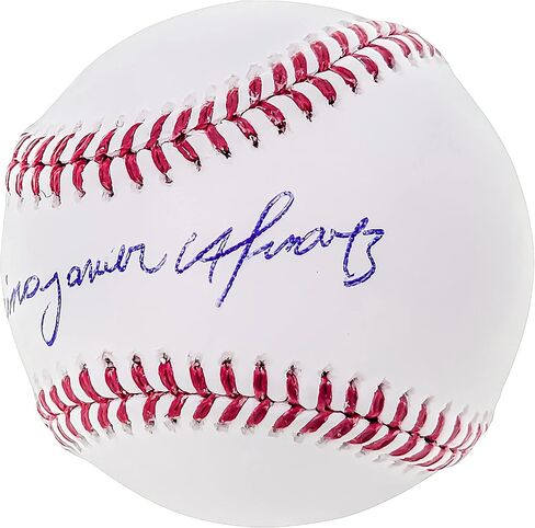 Francisco Alvarez Autographed Official M.L.B Baseball Mets Full Name Beckett BAS Witness Stock #207557 in Saudi Arabia