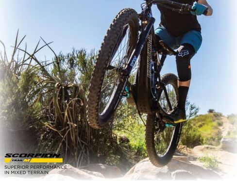 إطار Pirelli Scorpion Sport XC M 29 x 2.4 أسود قابل للطي للدراجات الجبلية - أداء للتضاريس المختلطة، خفيف الوزن ومتين للتضاريس المتنوعة. مع سلسلة مفاتيح بيريللي سكوربيون (عبوتين) in Saudi Arabia
