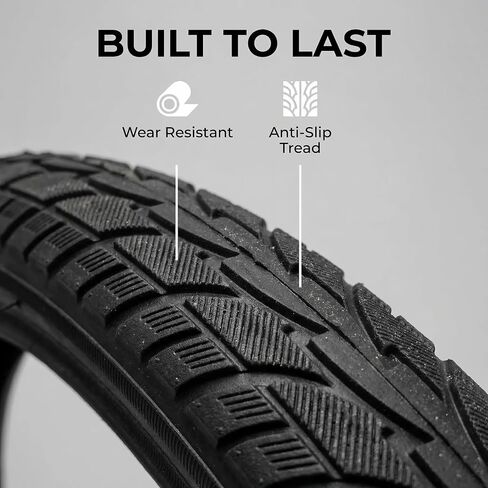 إطارات دراجة صلبة للأطفال مقاس 20 × 1.75 - إطارات دراجات الأطفال مقاومة للثقب ولا يوجد تضخم لدراجات الأولاد والبنات، دراجة الطريق BMX in Kuwait