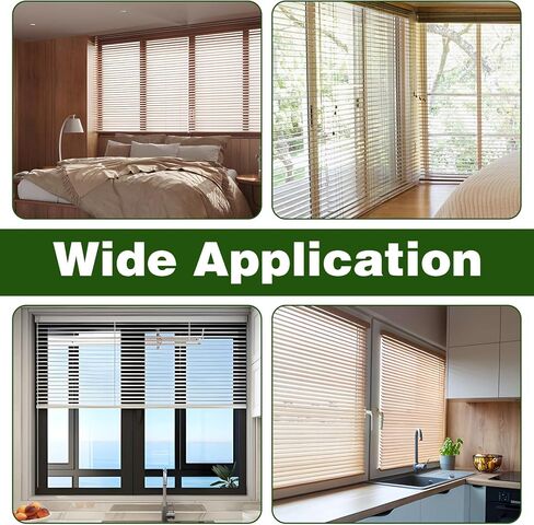 12 Pcs Blind Hold Down Brackets, 1 Inch Mini Blind Brackets with Screws Clear Plastic Blinds Holder Replacements for Horizontal Blinds Shades Windows Doors in Saudi Arabia
