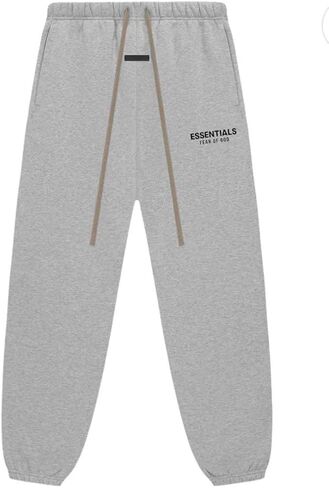 scorched earth Essentials by newfashion2023 Sweatpants Collection (US, Alpha, X-Large, Regular, Regular, SS24 Light Heather) in Saudi Arabia