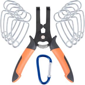 PLATATO 10 قطع من المشابك الزنبركية المحملة بالزنبرك مع 8 مشابك ميترية للتقليم، والأعمال الخشبية، وإطارات الصور، وأداة تشكيل التاج in Kuwait