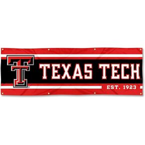Texas Tech Red Raiders Large 2x6 Foot Banner in Kuwait