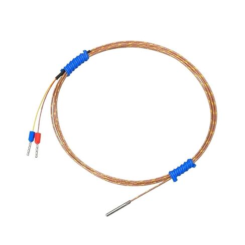 WRNT-035 K Type Thermocouple, Mini Waterproof Oilproof, Fine Wire Probe, 0-480℃, Industrial Temperature Sensor(K-2-15mm-3m-H) in Saudi Arabia