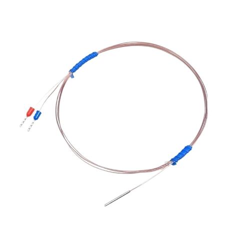 WRNT-035 K Type Thermocouple, Mini Waterproof Oilproof, Fine Wire Probe, 0-480℃, Industrial Temperature Sensor(K-2-15mm-3m-H) in Saudi Arabia