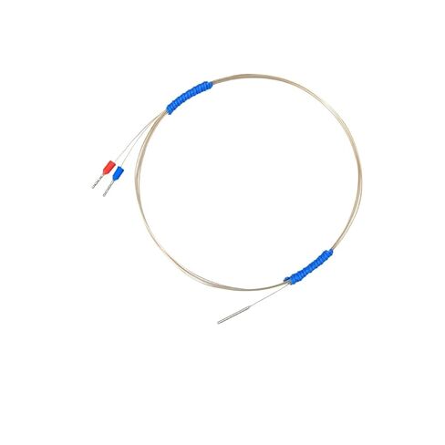 WRNT-035 K Type Thermocouple, Mini Waterproof Oilproof, Fine Wire Probe, 0-480℃, Industrial Temperature Sensor(K-2-15mm-3m-H) in Saudi Arabia