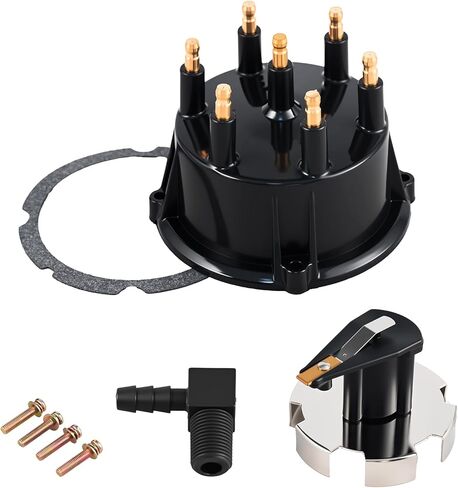 815407Q5 Distributor Cap and Ignition Rotor Kit for Marinized 4.3L V6 Engines with Thunderbolt IV and V HEI Ignitions - Replaces 815407Q5, 815407A2, 815407Q02,18-5274 in Saudi Arabia