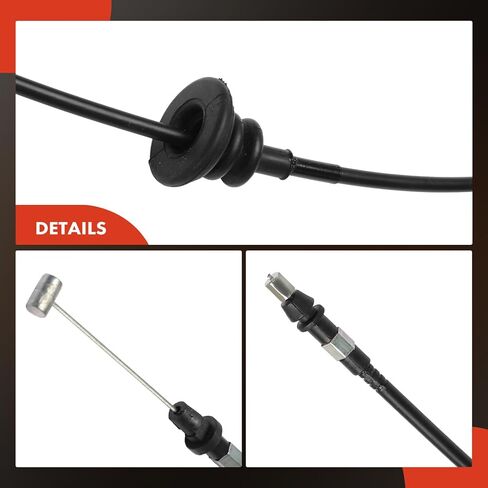 A-Premium Front Hood Latch Release Cable Without Handle Compatible with Nissan Sentra 2013 2014 2015 2016 2017, 74.6 Inch in Saudi Arabia