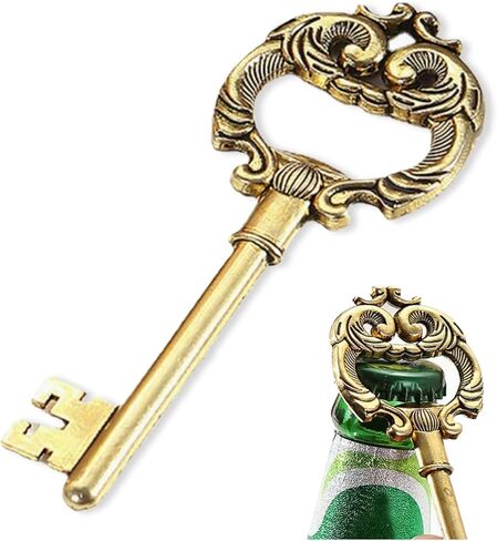 Vintage Key Bottle Opener for Bar Antique Style Beer Wine Openers Traditional Festival Dinner Cool Design Bartenders Cute Tools Men and Women Unique Present Idea in Saudi Arabia