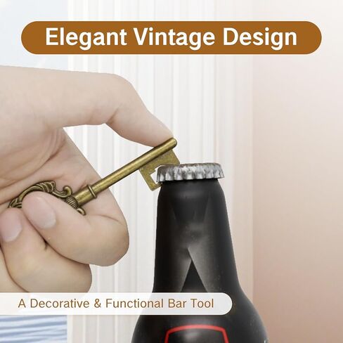 Vintage Key Bottle Opener for Bar Antique Style Beer Wine Openers Traditional Festival Dinner Cool Design Bartenders Cute Tools Men and Women Unique Present Idea in Saudi Arabia
