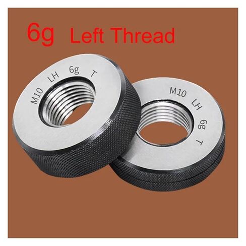 1 Set of Left-Hand Thread Ring Gauge Smooth 6g M1 M2 M3 M22 - M60 Pitch 3(M43X3L 6g Left) in Saudi Arabia