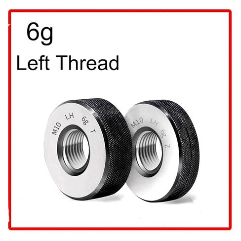 1 Set of Left-Hand Thread Ring Gauge Smooth 6g M1 M2 M3 M22 - M60 Pitch 3(M43X3L 6g Left) in Saudi Arabia