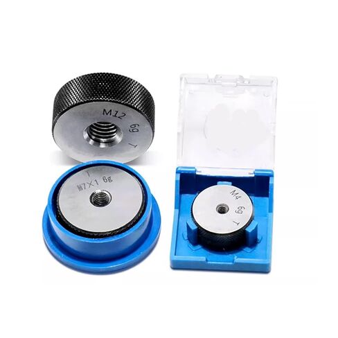 2 Pieces/Set Thread Ring Gauge Pass and Stop Metric 6g M5-M60 Thread Pitch 0.75(M5X0.75 6g) in Saudi Arabia