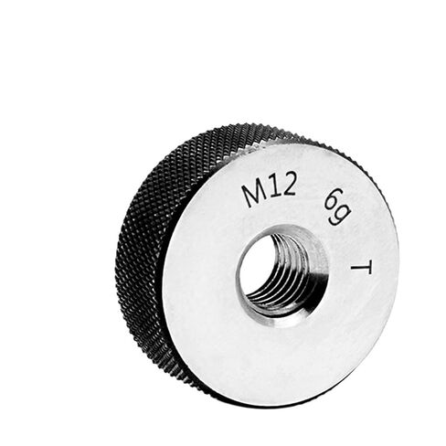 2 Pieces/Set Thread Ring Gauge Pass and Stop Metric 6g M5-M60 Thread Pitch 0.75(M5X0.75 6g) in Saudi Arabia