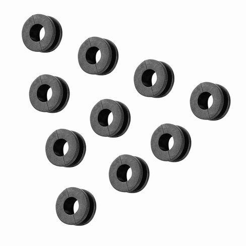 Motorcycle Rubber Grommets 10pcs, Fairing Washers Kit with Durable Rubber, Rubber Spacers Motorcycles Fairing Cowling in Saudi Arabia
