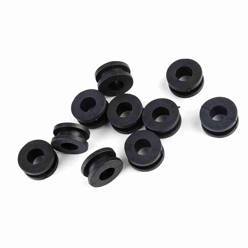 Motorcycle Rubber Grommets 10pcs, Fairing Washers Kit with Durable Rubber, Rubber Spacers Motorcycles Fairing Cowling in Saudi Arabia