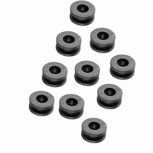 Motorcycle Rubber Grommets 10pcs, Fairing Washers Kit with Durable Rubber, Rubber Spacers Motorcycles Fairing Cowling in Saudi Arabia