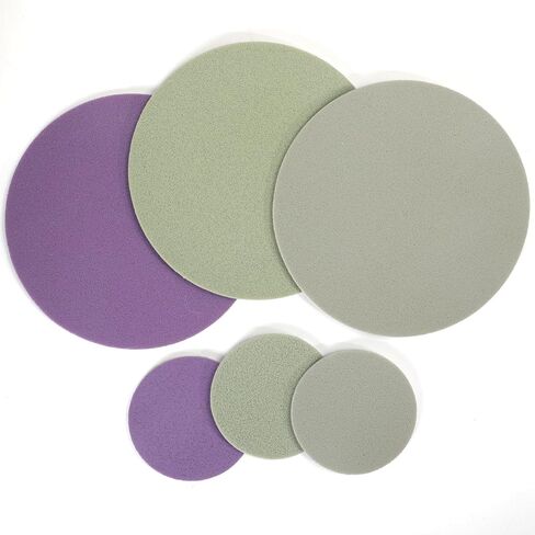 3 Inch Foam Sanding Discs: 12Pcs 3000 Grit Hook & Loop Wet Dry Sand Paper for Random Orbital Sander, Round Sandpaper Replacement Pad for Automotive Polishing/Finishing in Saudi Arabia