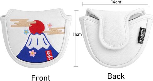 SHABIER Mt. Fuji, Japan Design Mallet Putter Headcover for Mallet Headcover in Saudi Arabia