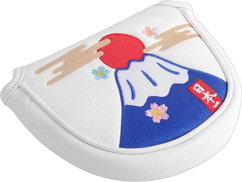 SHABIER Mt. Fuji, Japan Design Mallet Putter Headcover for Mallet Headcover in Saudi Arabia