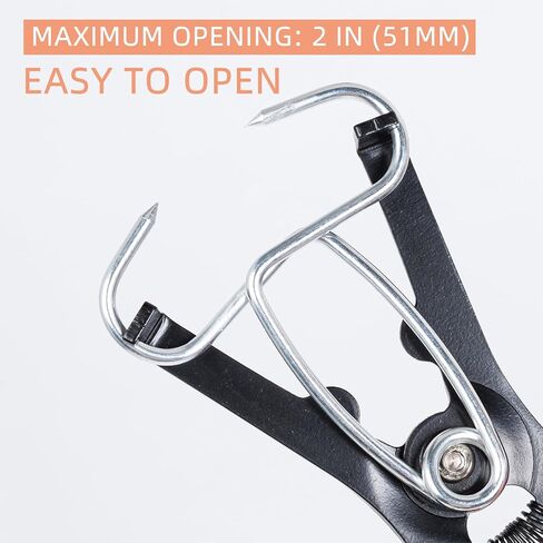 PLATATO 10 قطع من المشابك الزنبركية المحملة بالزنبرك مع 8 مشابك ميترية للتقليم، والأعمال الخشبية، وإطارات الصور، وأداة تشكيل التاج in Kuwait