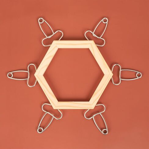 PLATATO 10 قطع من المشابك الزنبركية المحملة بالزنبرك مع 8 مشابك ميترية للتقليم، والأعمال الخشبية، وإطارات الصور، وأداة تشكيل التاج in Kuwait