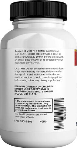 Guardian Botanicals Blood Balance تركيبة طبيعية بالكامل للحفاظ على مستويات صحية، تركيبة يومية ذات قوة قصوى، مراجعات توازن الدم (عبوة واحدة - 60 كبسولة) in Kuwait