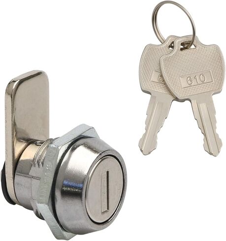 JK365 Quarter Turn Key Cashbox Lock Radial Pin Tumbler Coin Machine Cam Lock 1Pcs in Saudi Arabia