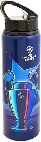 Hy-Pro UEFA Champions League 750ml Aluminium Water Bottle – Official UCL Sports Drink Bottle, Lightweight, Reusable, Leakproof in Saudi Arabia