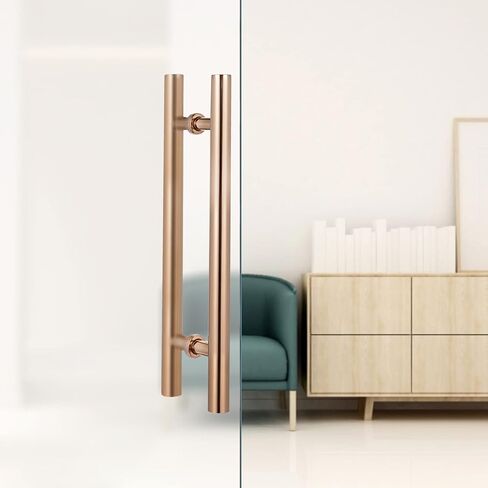 Barn Door Pull Handles for Interior/Exterior Easy to Install H Shape Glass/Wood Commercial Handle in Saudi Arabia