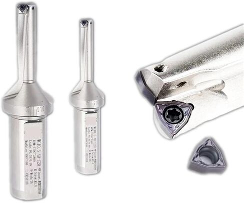 U Drill C20-2D 3D 4D 10 10.5 11 11.5 12 قطر صغير إدراج مثقاب مثقاب سريع للمخرطة الميكانيكية CNC (C20-D11.5 WC02، 3D) in Kuwait