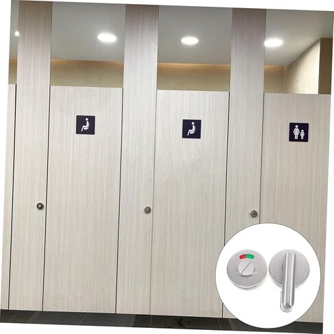 SOLUSTRE Keyless Privacy Bolt Door Lock Hardware Occupied Unoccupied Sign for Restrooms Rvs in Saudi Arabia