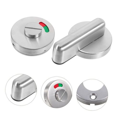 SOLUSTRE Keyless Privacy Bolt Door Lock Hardware Occupied Unoccupied Sign for Restrooms Rvs in Saudi Arabia