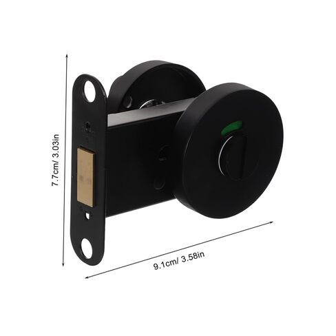 قفل باب المرحاض العام من ULTECHNOVO مع مؤشر الخصوصية، قفل مرحاض من سبائك الزنك للمرافق العامة، سهل التركيب، علامة شاغرة مشغولة in Kuwait