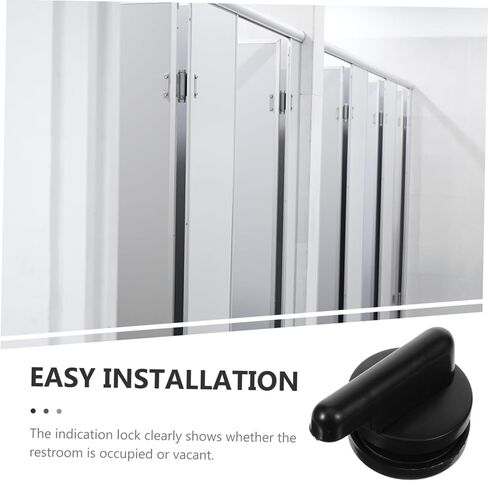 4pcs Occupied Vacant Sign Door Lock Privacy Door Handle Bathroom Lock Latch Security for in Saudi Arabia