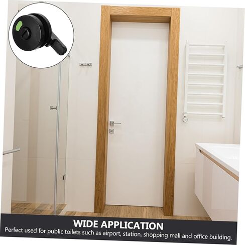 4pcs Occupied Vacant Sign Door Lock Privacy Door Handle Bathroom Lock Latch Security for in Saudi Arabia