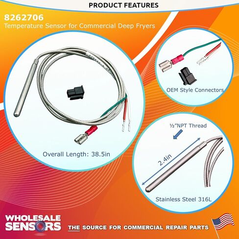 Replacement Frymaster 8262706 Probe Kit ATO/AIF, 12 Month Warranty & USA Support in Saudi Arabia