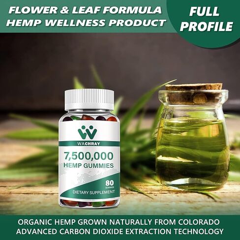 صمغ القنب العضوي عالي الفعالية لتخفيف الألم والقلق أثناء النوم، قوة إضافية متقدمة صالحة للأكل، مستخلص زيت القنب النقي المريح، صمغ منخفض السكر (3 عبوات) in Kuwait